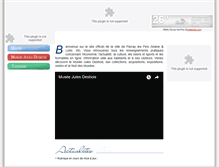 Tablet Screenshot of musee-julesdesbois.com
